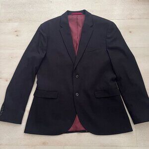 Topman Tuxedo Slim Fit (Skinny) Black Suit Jacket Size 44R